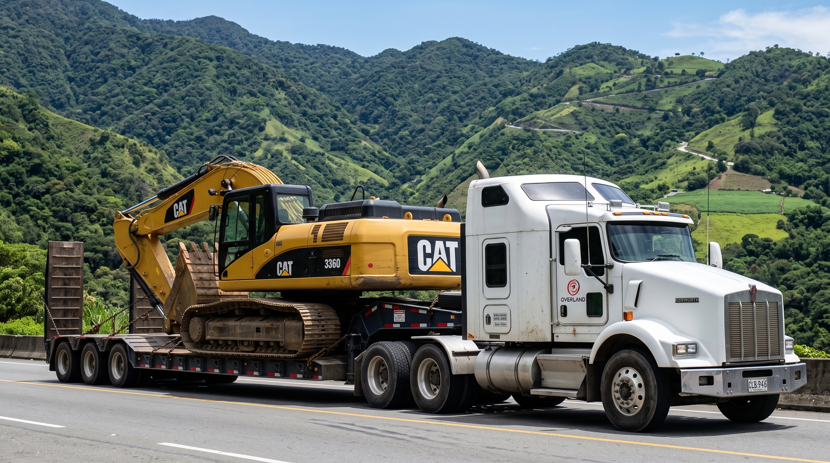 Transporte de maquinaria en Medellín y Antioquia